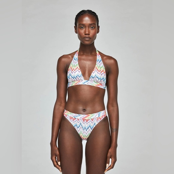 Missoni Zigzag Print Two-Piece Swimsuit Bikini IT 44 = US 8 640$ - Picture 6 of 12